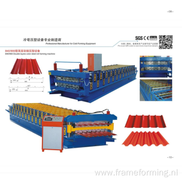 Wall/Roof/Door Panel Roll Forming Machine